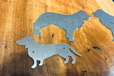 Blemished Border Collie / Sheep Dog Mudflap Decals