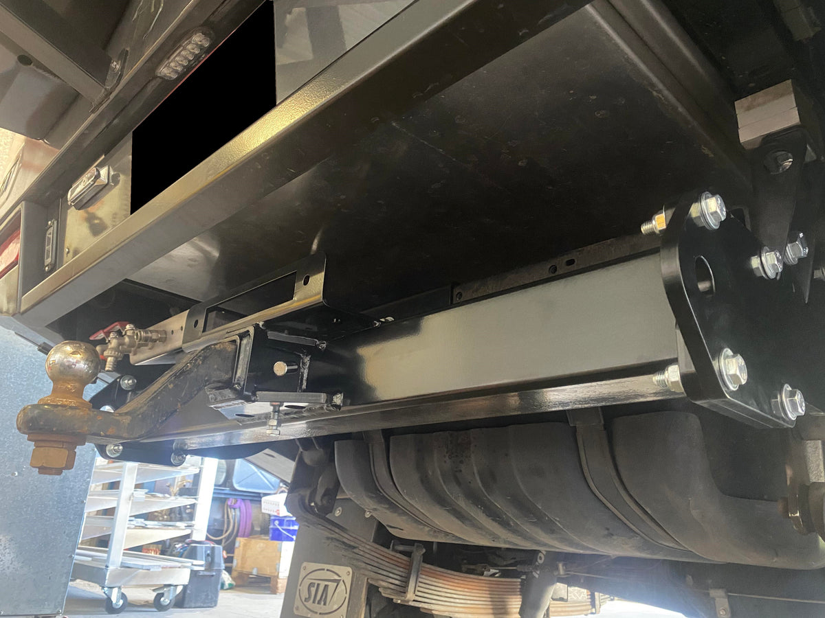 LC79 series High Mount Towbar & Winch Cradle (Heavy Duty)