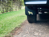 Blemished Border Collie / Sheep Dog Mudflap Decals
