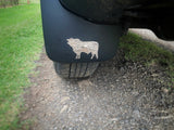 Bos Indicus Bull Mudflap Decals