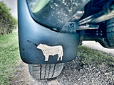Bos Taurus Bull Mudflap Decals
