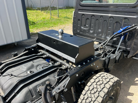 Toyota Land Cruiser 3″ Gooseneck Hitch Kit - Folding ball