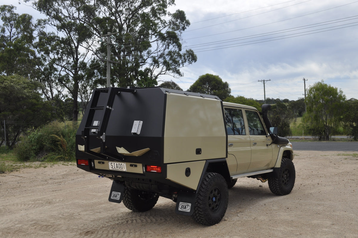 Landcruiser 79 series Chassis Mount Canopy – Sparksia.com.au