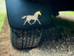 Galloping Horse Mudflap Decals